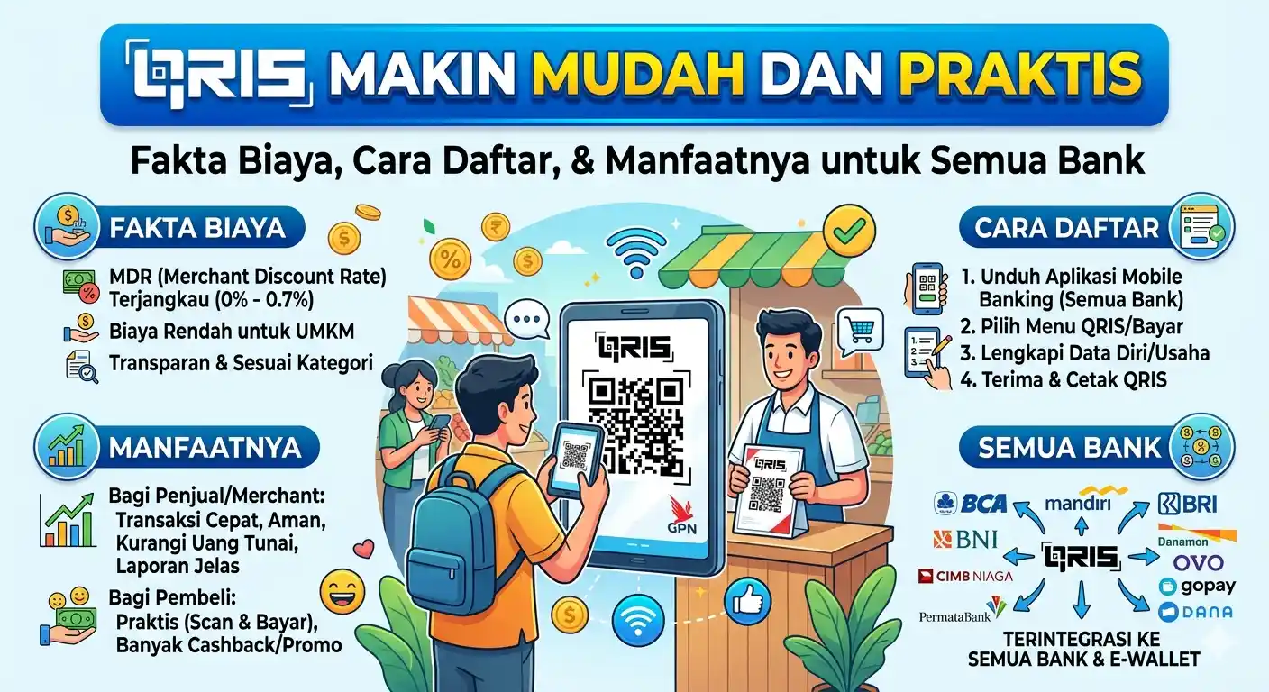 QRIS Makin Mudah dan Praktis